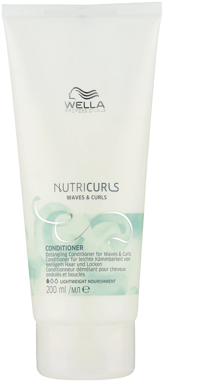 Бальзам для кудрявых и вьющихся волос 200 мл Wella Professionals Nutricurls Waves & Curls