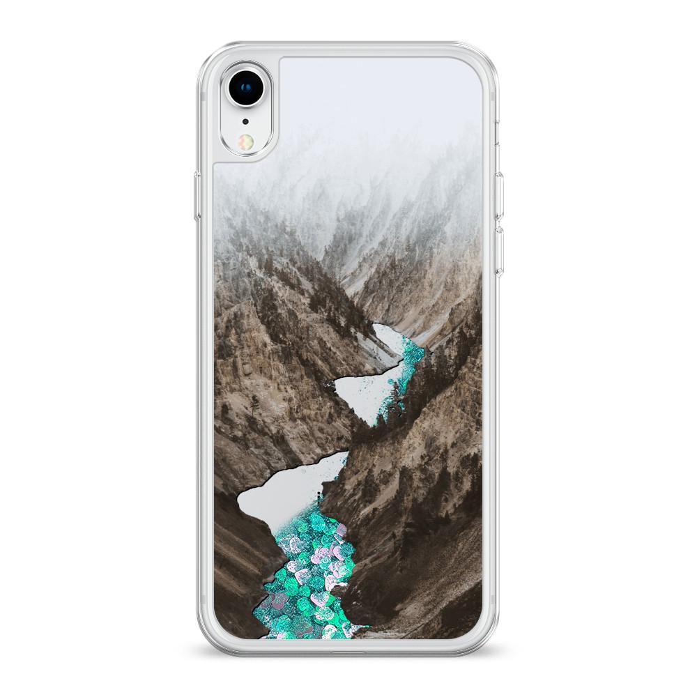 

Чехол Awog на Apple iPhone XR (10R) / Айфон XR (10R) "Горная река", Разноцветный, 12095-1