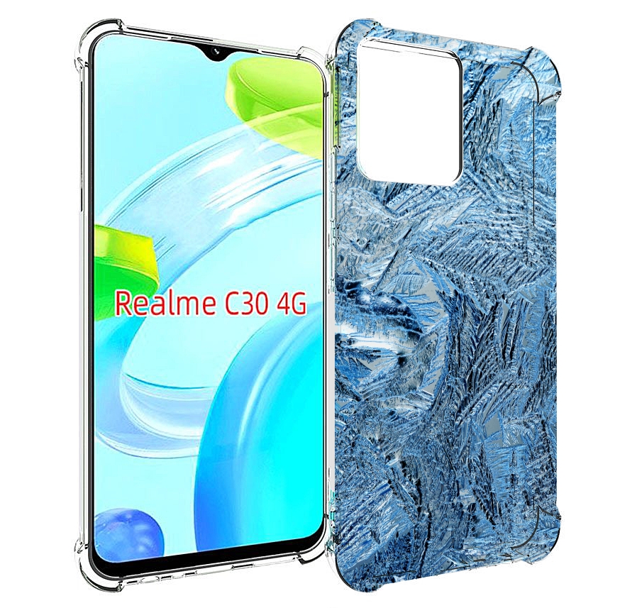 

Чехол MyPads обледенение для Realme C30 4G / Narzo 50i Prime, Прозрачный, Tocco
