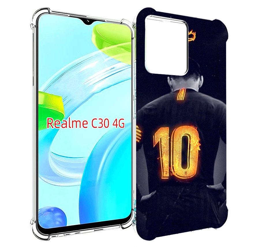 

Чехол MyPads номер-10 для Realme C30 4G / Narzo 50i Prime, Прозрачный, Tocco