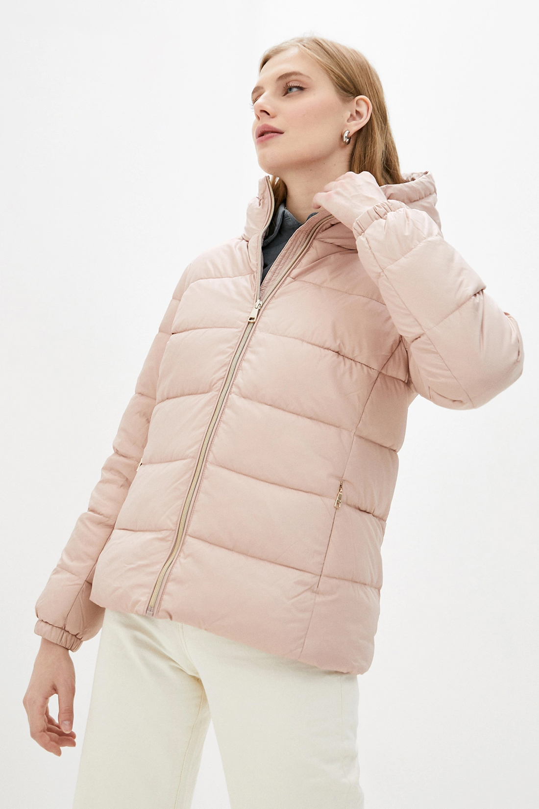 

Пуховик женский Baon B000701 бежевый 52, B000701