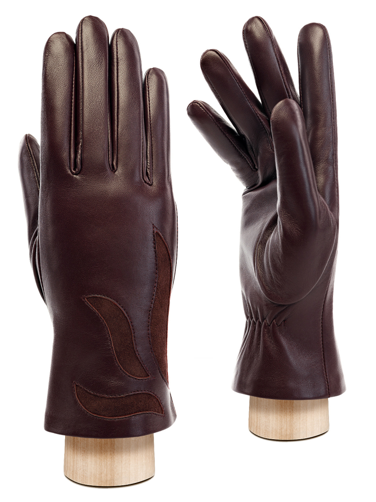 

Перчатки женские Eleganzza IS945 бордовые р 7.5, Бордовый, IS945