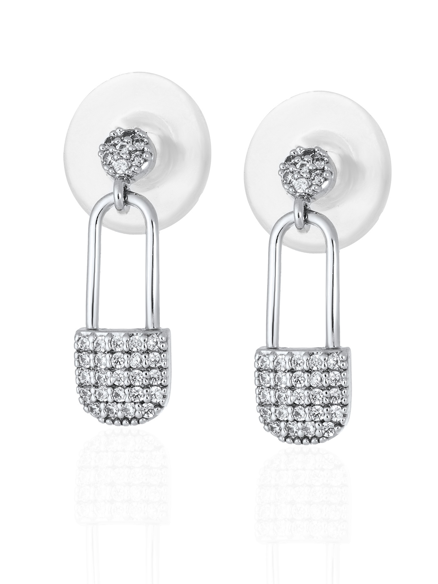 

Серьги подвески из бижутерного сплава LIGHT NIGHT 223220898, фианит, 223220898