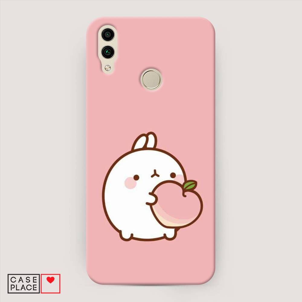 

Чехол Awog "Кролик с персиком" для Honor 8C, 67120-1