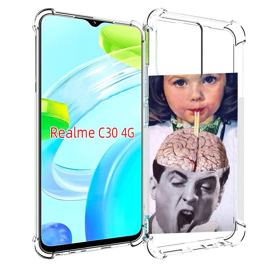 

Чехол MyPads на-здоровье для Realme C30 4G / Narzo 50i Prime, Прозрачный, Tocco