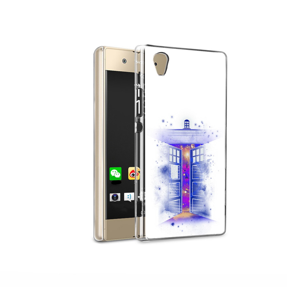 

Чехол MyPads Tocco для Sony Xperia XA1 Ultra фиолетовый уголок абстракция, Прозрачный, Tocco