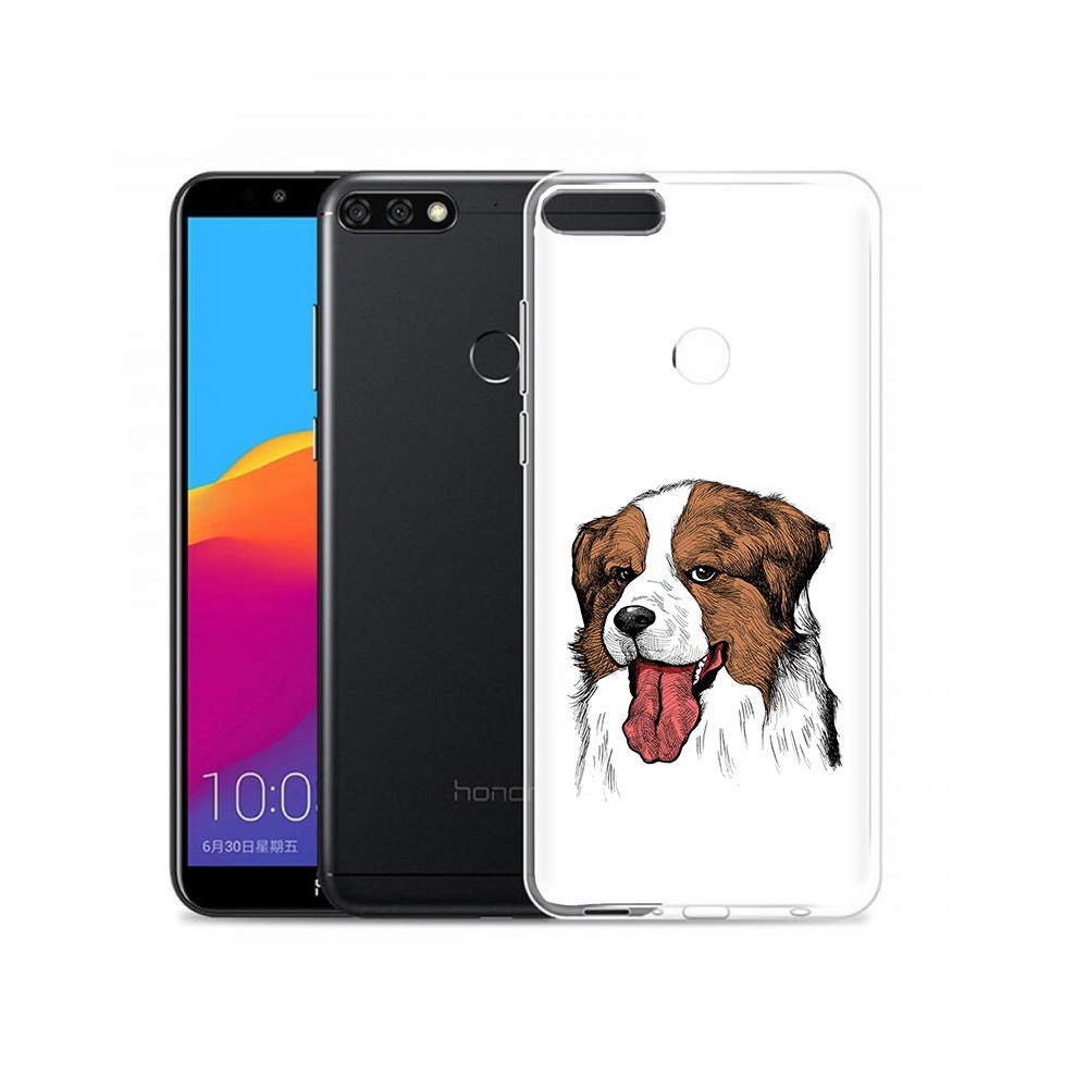 

Чехол MyPads Tocco для Honor 7C Pro бетховен (PT113786.47.230), Прозрачный, Tocco
