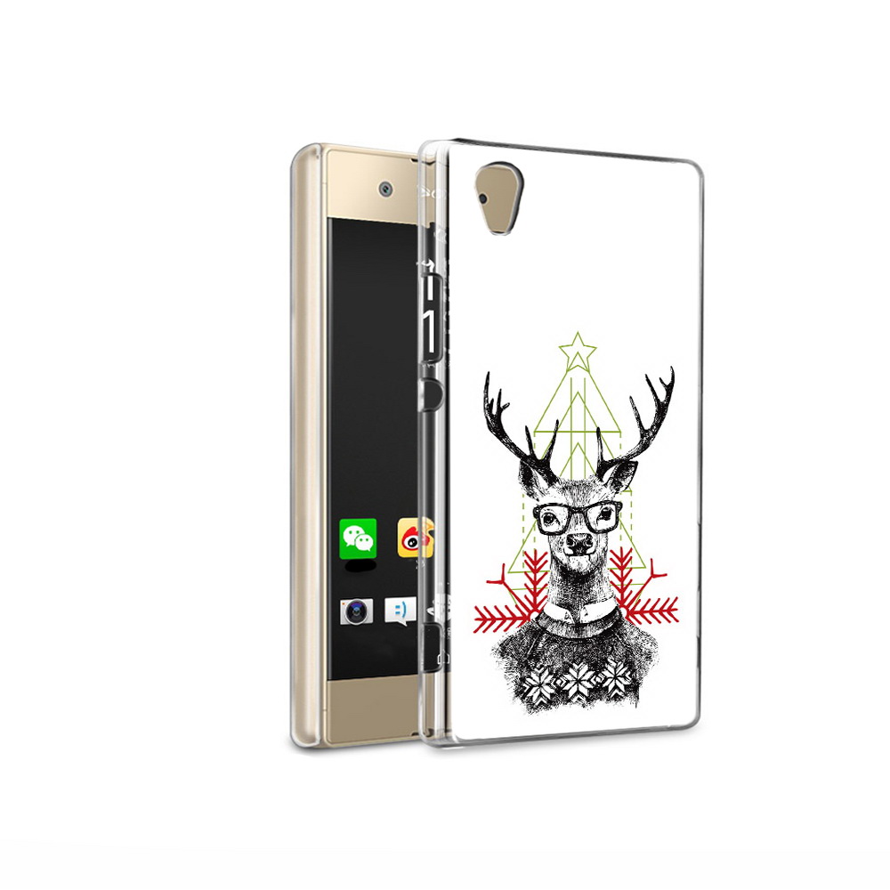 

Чехол MyPads Tocco для Sony Xperia XA1 Ultra умный олень (PT67027.252.652), Прозрачный, Tocco