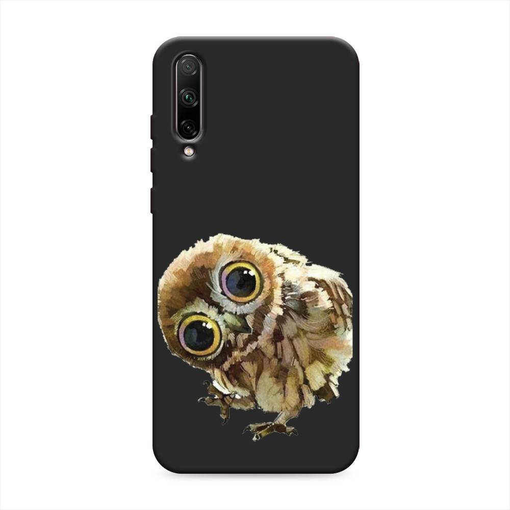 

Чехол Awog на Honor 30i "Любопытный совенок", Черный