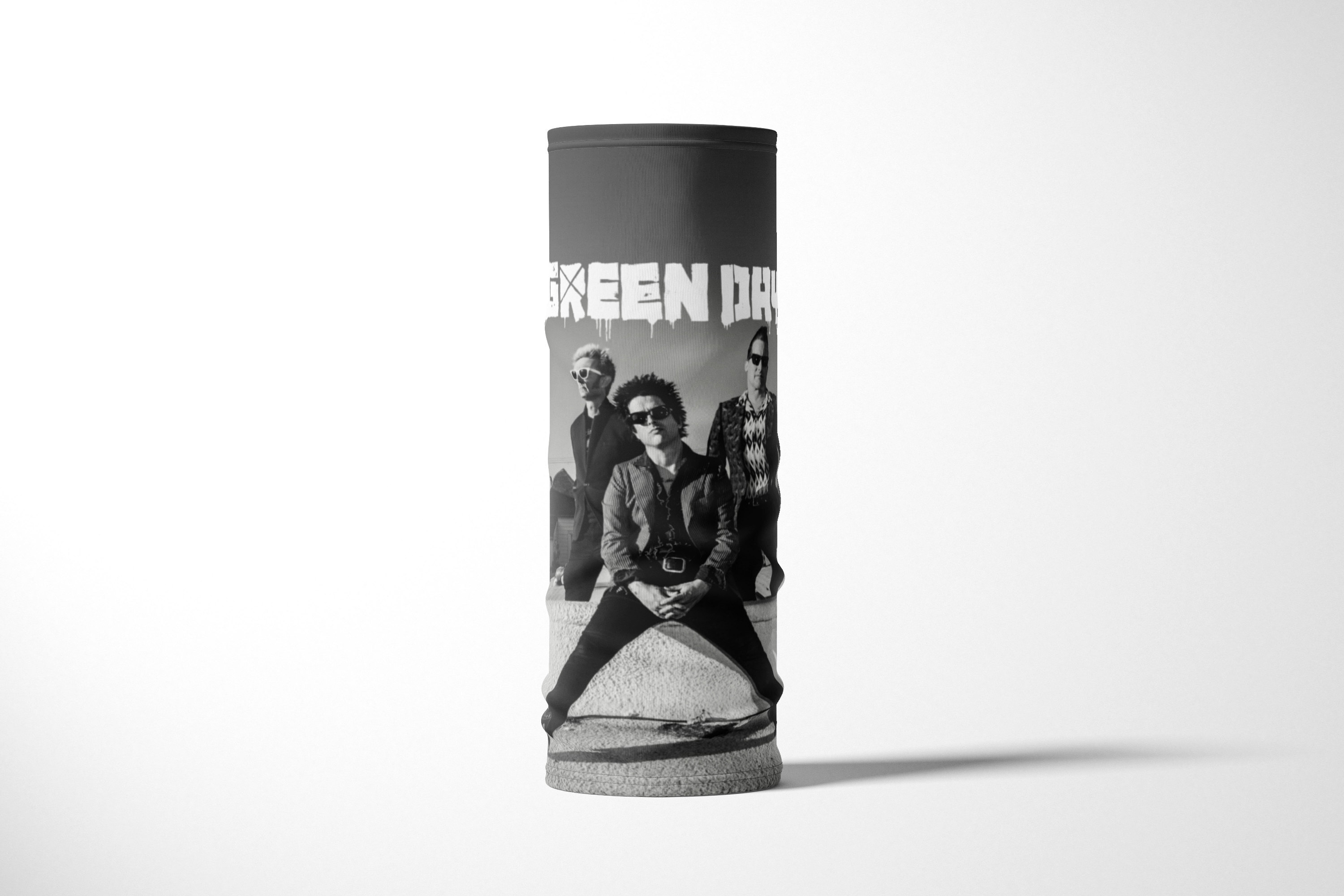 

Бандана / Бафф / Снуд-трансформер / Рок / Green Day, Черный;серый, BBuffVM_VM1725537