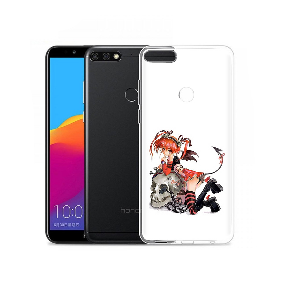 

Чехол MyPads Tocco для Honor 7C Pro аниме (PT113786.47.221), Прозрачный, Tocco