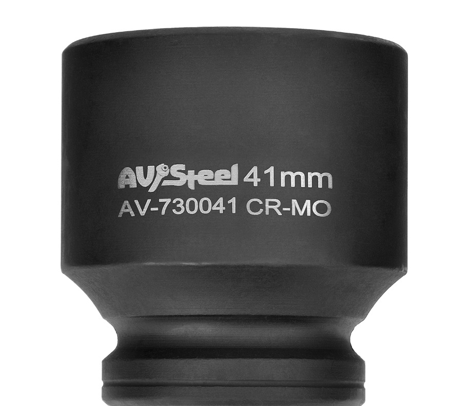 

Головка ударная 3/4", шестигранная, 41 мм "AV Steel", AV-730041