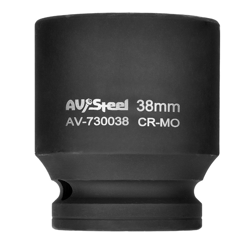 

Головка ударная 3/4", шестигранная, 38 мм "AV Steel", AV-730038