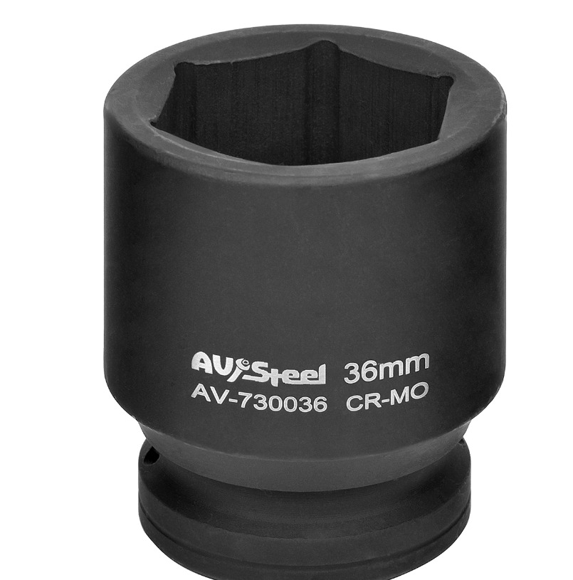

Головка ударная 3/4", шестигранная, 36 мм "AV Steel", AV-730036