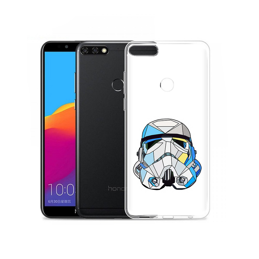 

Чехол MyPads Tocco для Honor 7C Pro star wars дарт вейдер (PT113786.47.22), Прозрачный, Tocco
