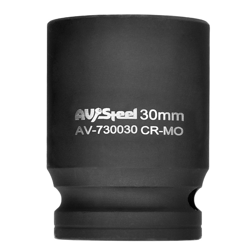 

Головка ударная 3/4", шестигранная, 30 мм "AV Steel", AV-730030