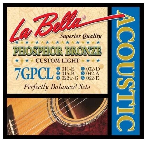 

La Bella 7gpcl - Струны для акустической гитары