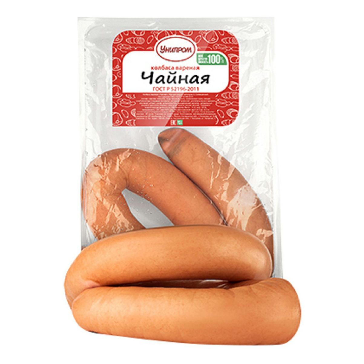

Колбаса вареная Чайная 2 сорт +-500 г