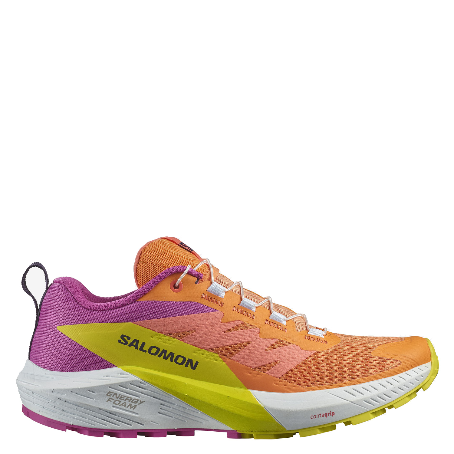 

Кроссовки женские Salomon Sense ride 5 оранжевые 6 UK, Оранжевый, Sense ride 5