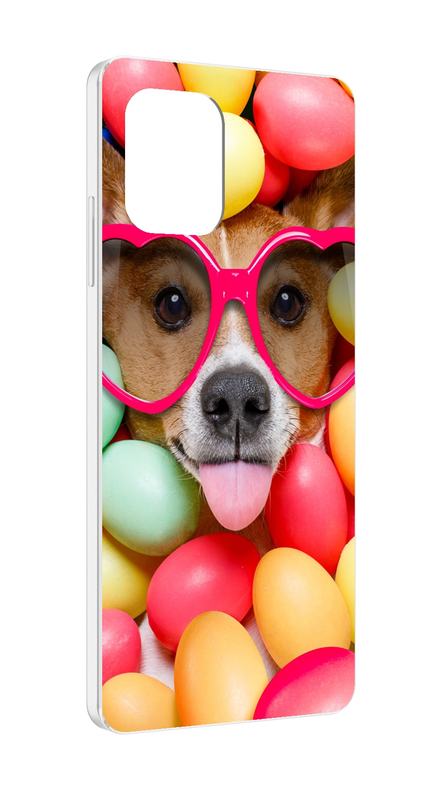 

Чехол MyPads Собака-в-яйцах для UMIDIGI Power 7 Max / Power 7S, Прозрачный, Tocco