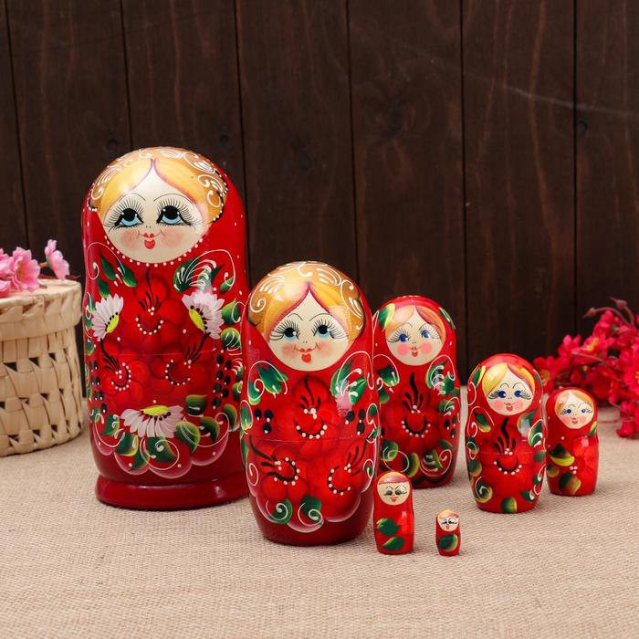 

Sima-land 7 кукол, "Кира", 23-25 см, ручная роспись, Многоцветный