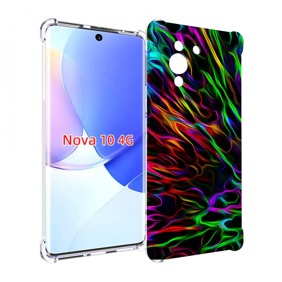 

Чехол MyPads Бензин для Huawei Nova 10, Прозрачный, Tocco