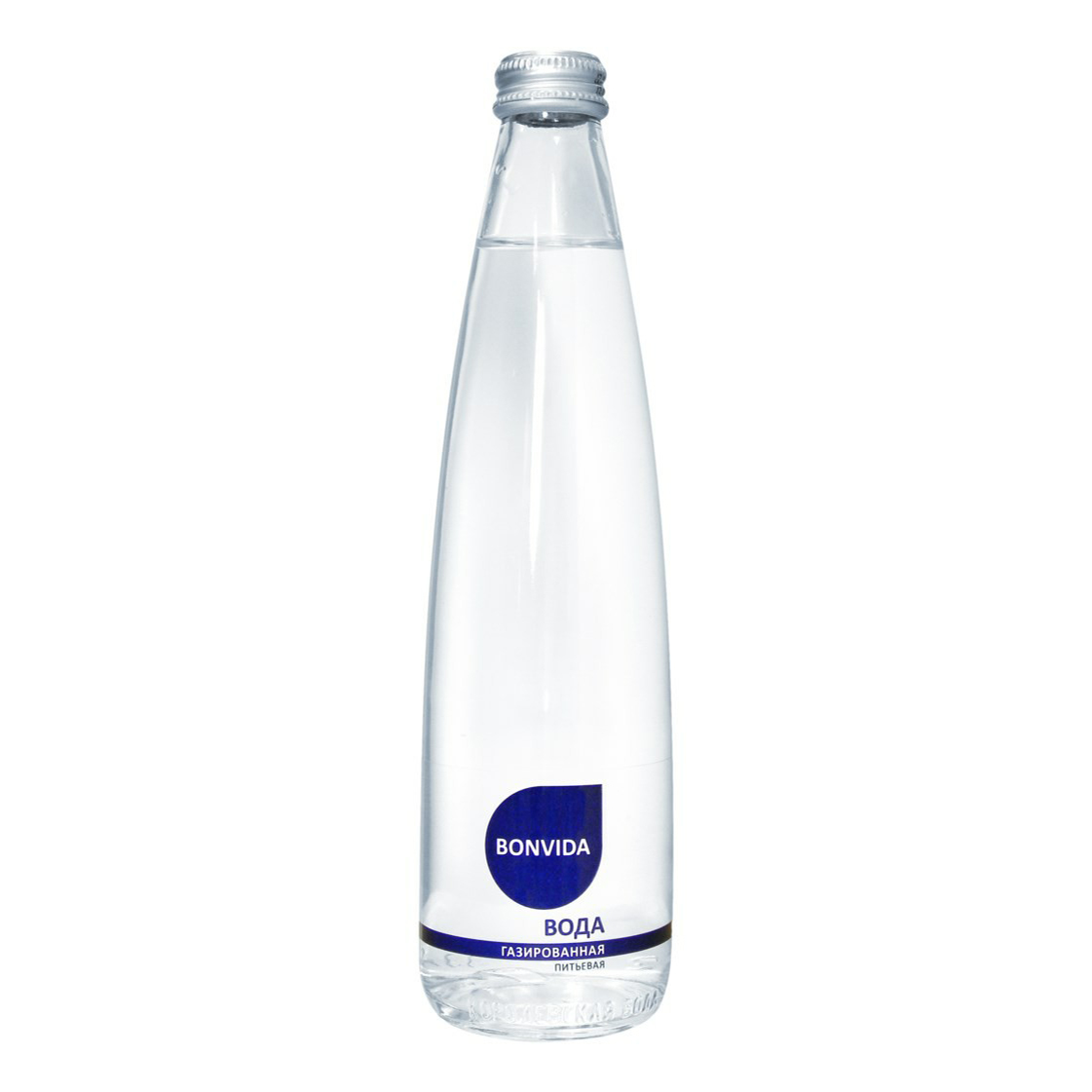 Вода питьевая Bonvida газированная артезианская столовая 0,33 л