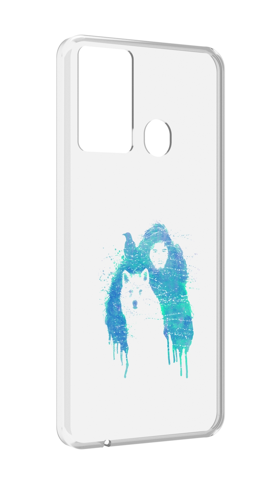 

Чехол MyPads джон сноу для Itel P37/Itel Vision 2S, Прозрачный, Tocco