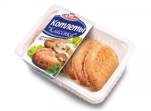 

Котлеты Алекон Классические замороженные 480 г