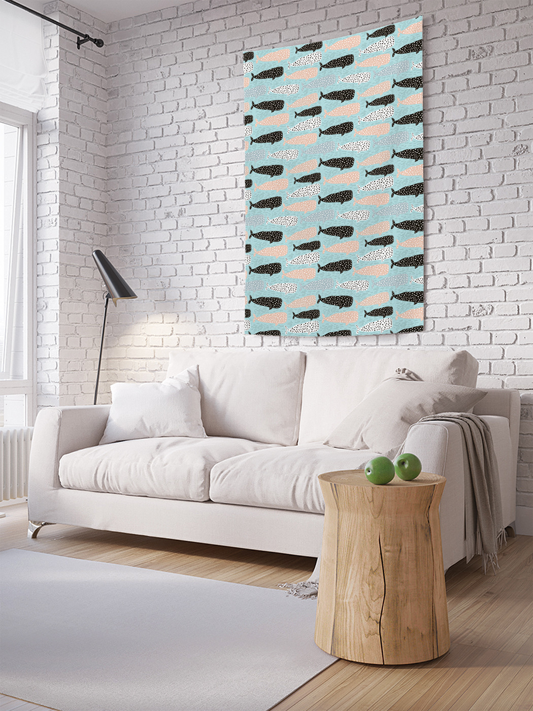 

Вертикальное фотопанно на стену JoyArty Киты в крапинку 150x200 см, Киты в крапинку