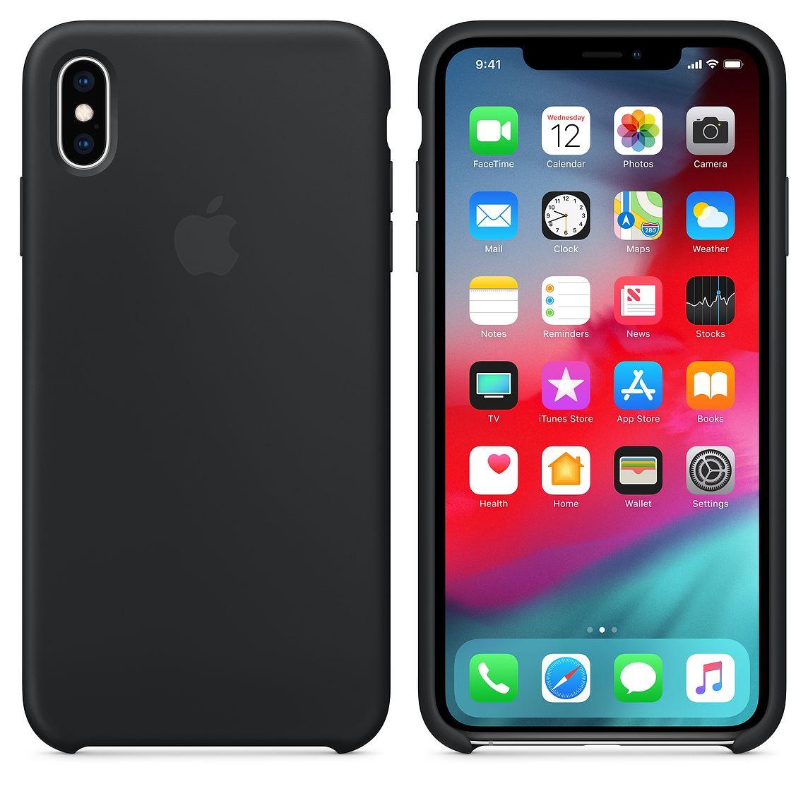 

Origin Silicon Case iPXSMax Clear Black