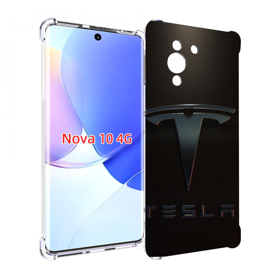 

Чехол MyPads tesla тесла 3 для Huawei Nova 10, Прозрачный, Tocco