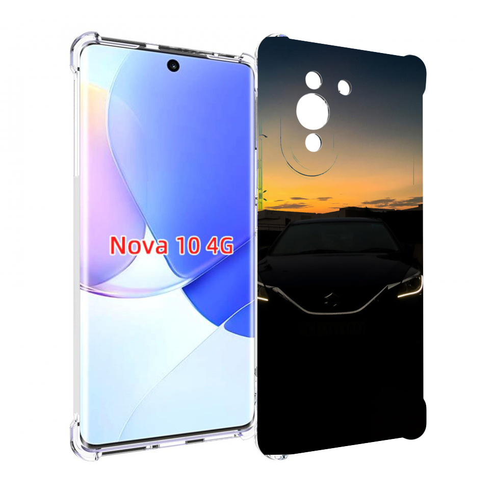 

Чехол MyPads suzuki 2 сузуки мужской для Huawei Nova 10, Прозрачный, Tocco