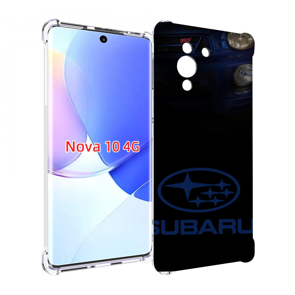

Чехол MyPads subaru субару 3 для Huawei Nova 10, Прозрачный, Tocco