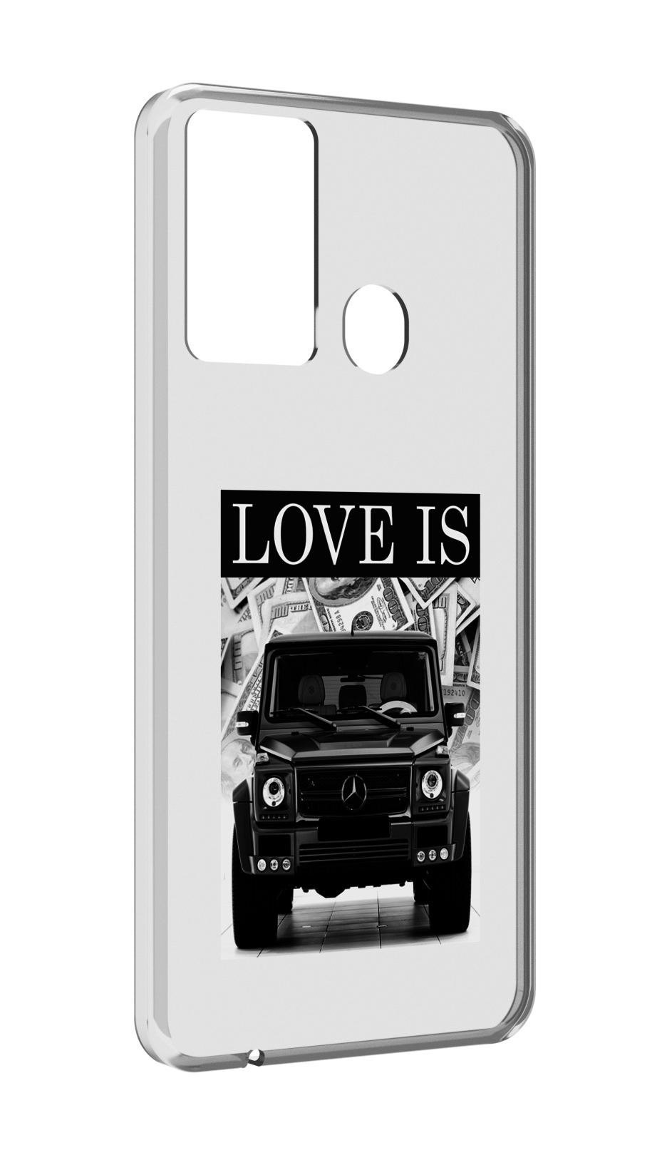 

Чехол MyPads гелик для Itel P37/Itel Vision 2S, Прозрачный, Tocco