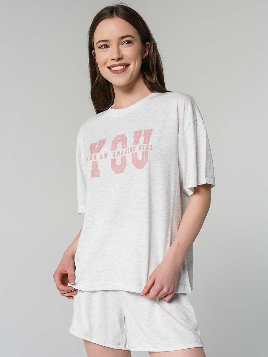 

Пижама женская ТВОЕ 80247 белая XL, 80247