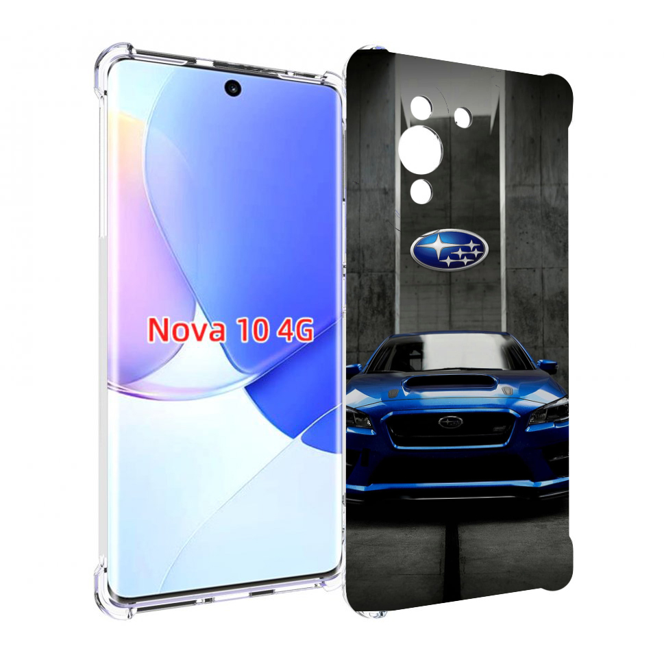 

Чехол MyPads subaru субару 1 мужской для Huawei Nova 10, Прозрачный, Tocco
