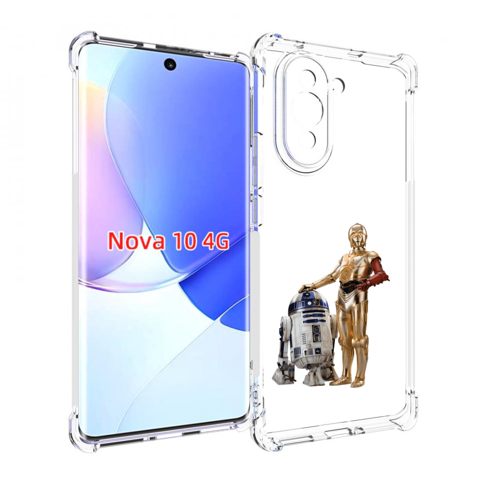 

Чехол MyPads starwars-звездные-воины для Huawei Nova 10, Прозрачный, Tocco
