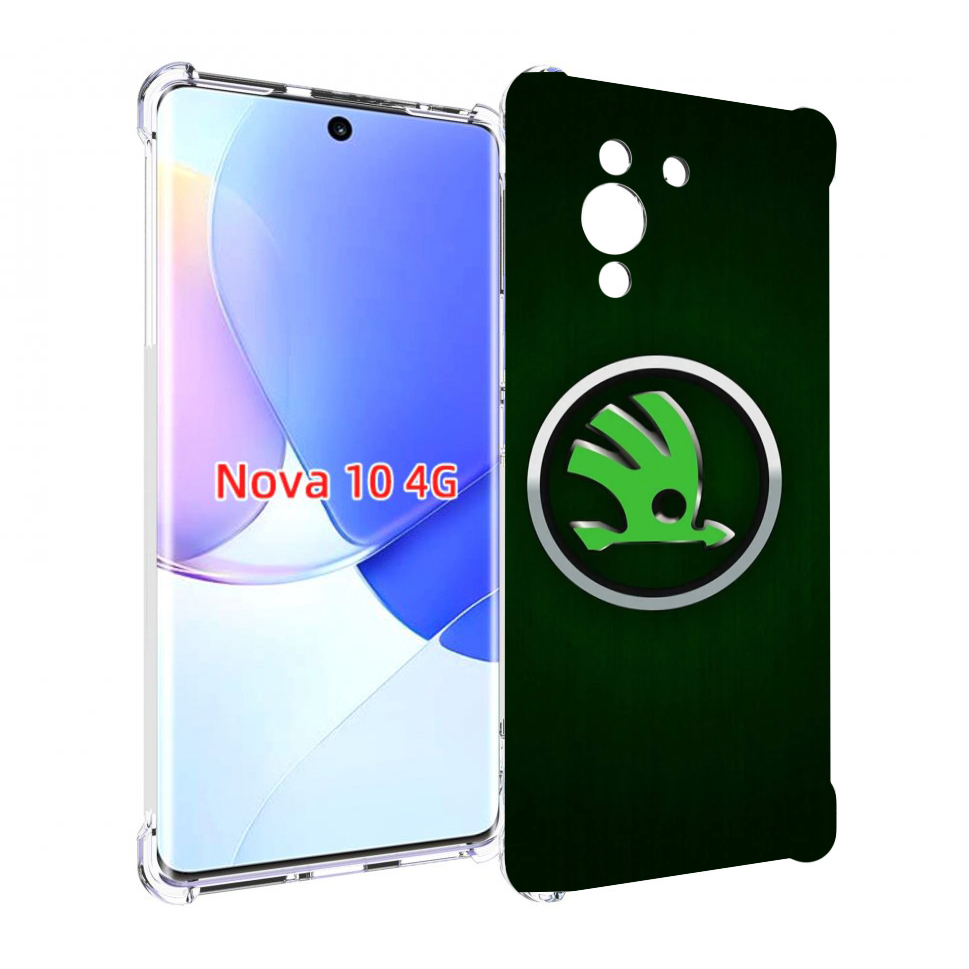

Чехол MyPads skoda-шкода-3 мужской для Huawei Nova 10, Прозрачный, Tocco