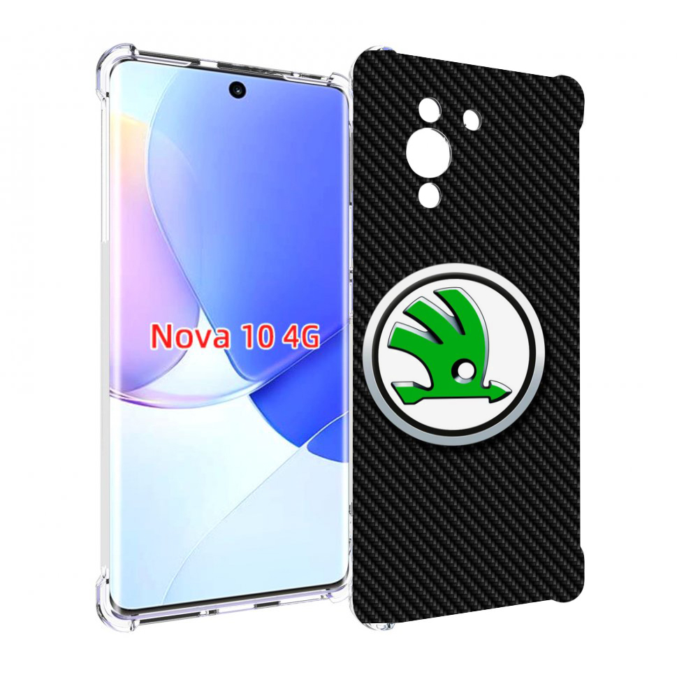 

Чехол MyPads skoda шкода 2 для Huawei Nova 10, Прозрачный, Tocco