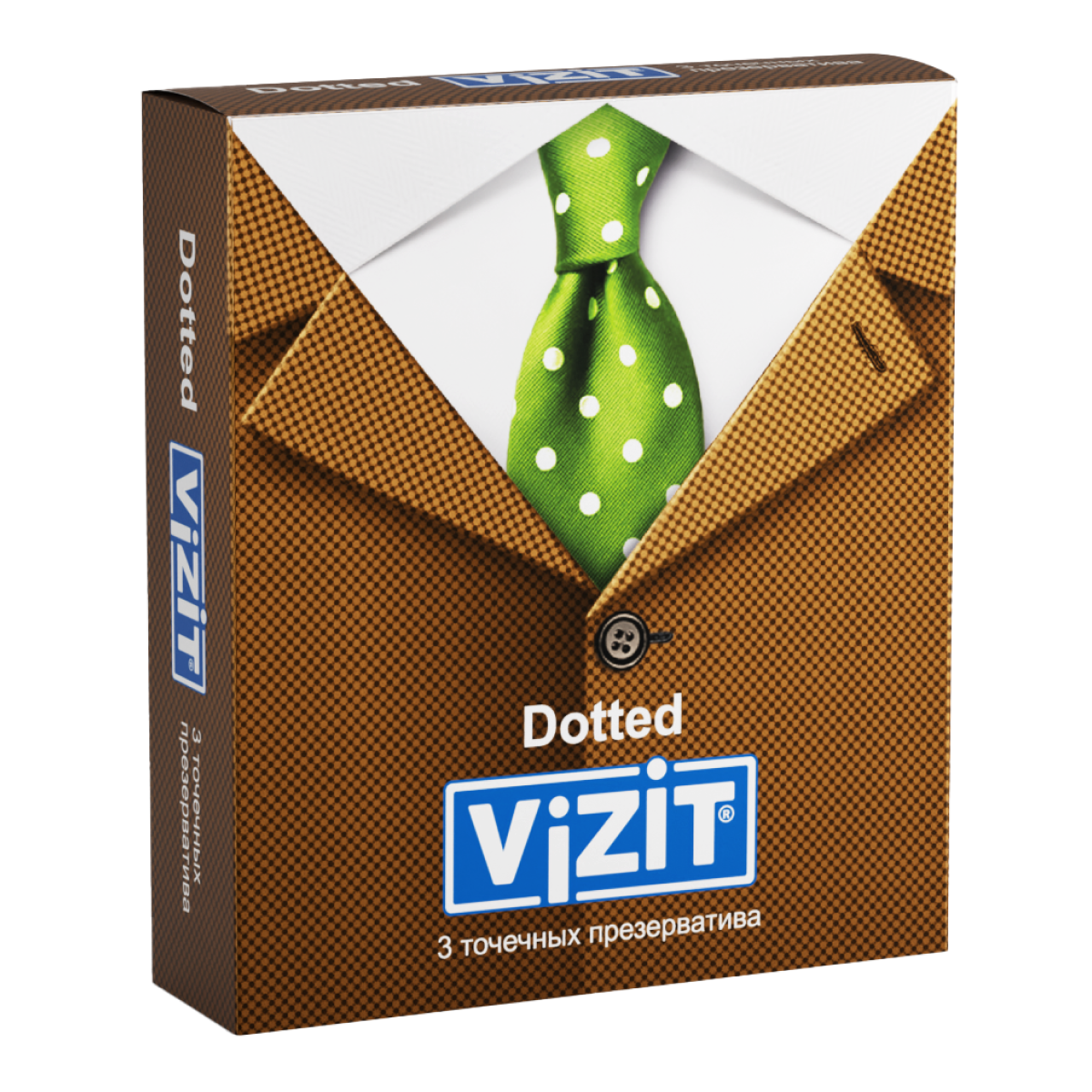 Презервативы VIZIT Dotted Точечные 3 шт.