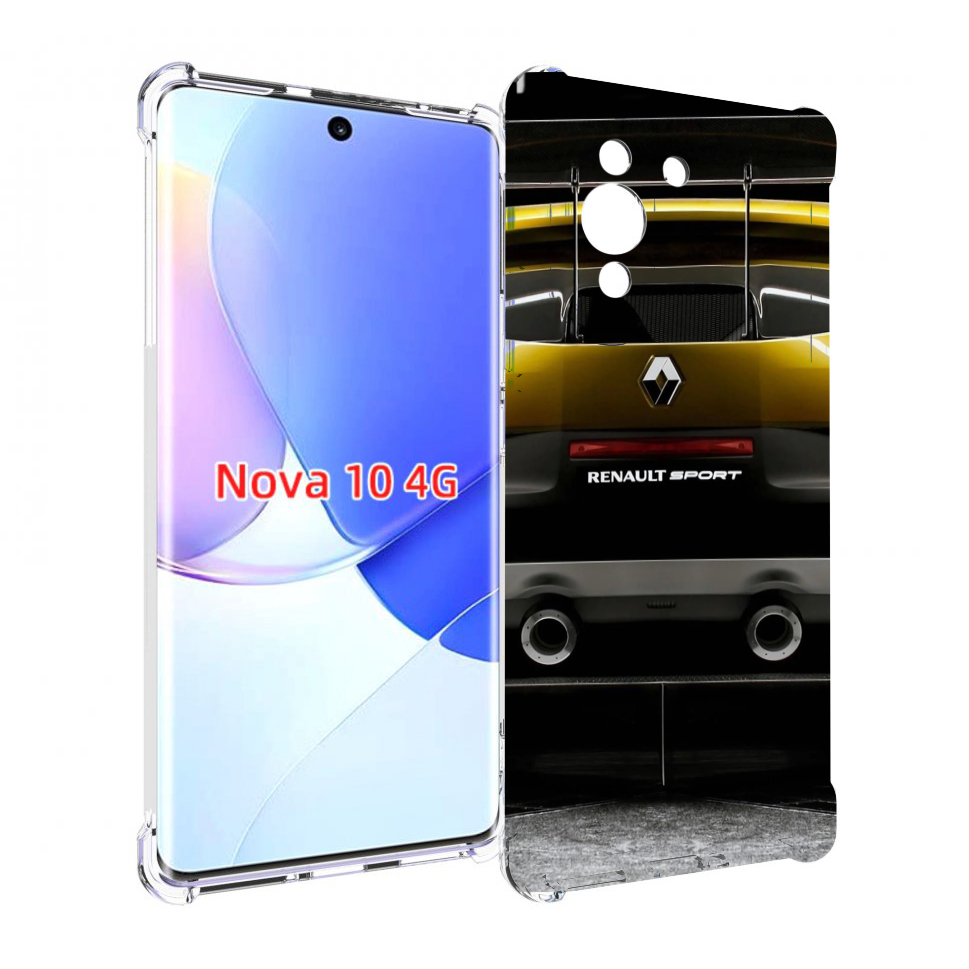 

Чехол MyPads renault-рено-3 мужской для Huawei Nova 10, Прозрачный, Tocco