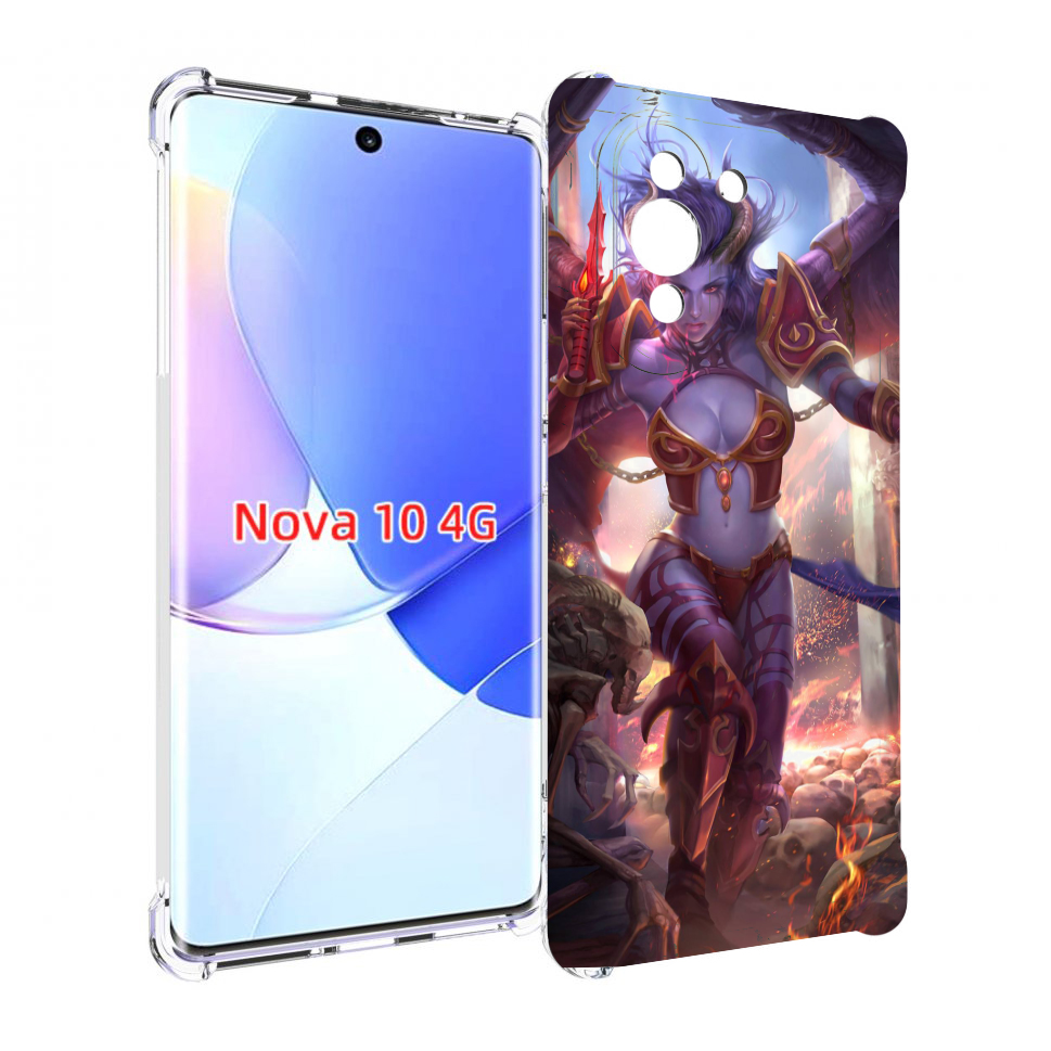 

Чехол MyPads queen of pain dota 2 для Huawei Nova 10, Прозрачный, Tocco