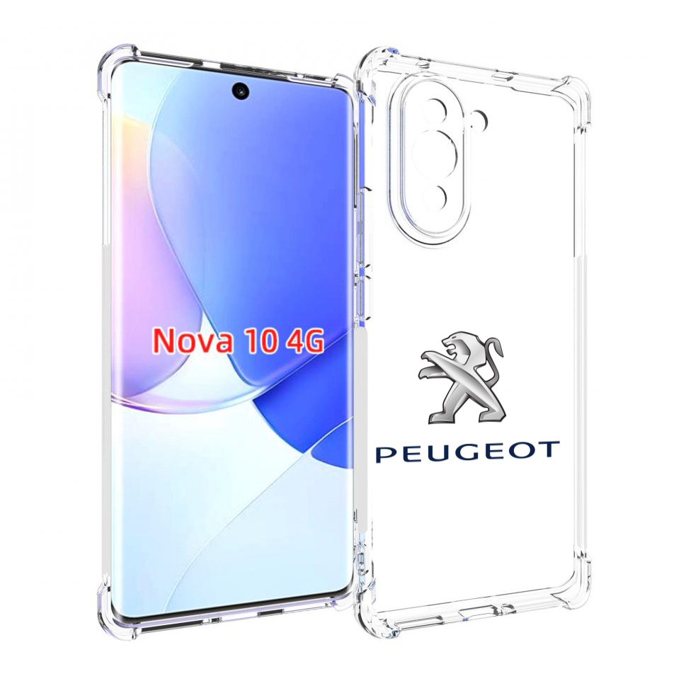 

Чехол MyPads peugeot-пежо-3 мужской для Huawei Nova 10, Прозрачный, Tocco
