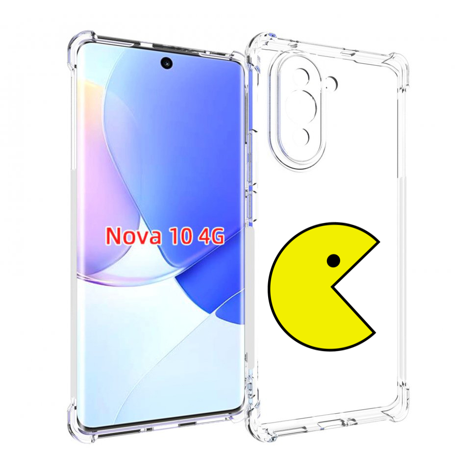 

Чехол MyPads pacman-пекмен для Huawei Nova 10, Прозрачный, Tocco