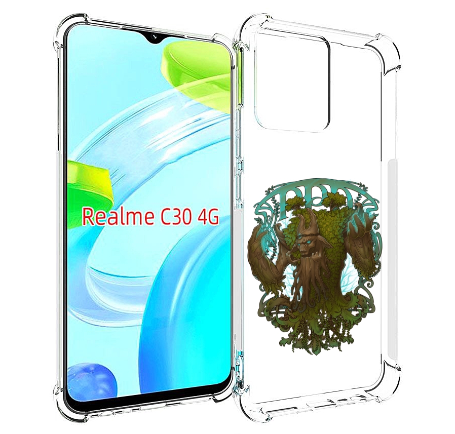 

Чехол MyPads trent protector для Realme C30 4G / Narzo 50i Prime, Прозрачный, Tocco
