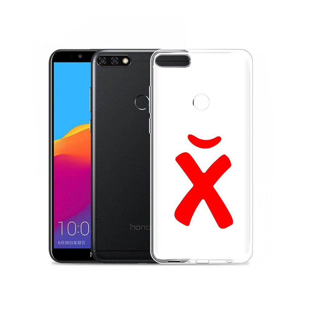 

Чехол MyPads Tocco для Honor 7C Pro абстракция буква х (PT113786.47.209), Прозрачный, Tocco