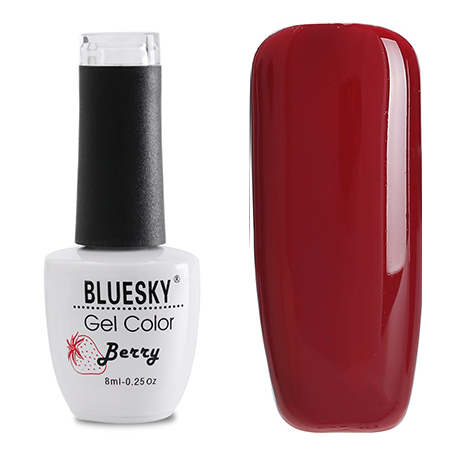 

Гель-лак Bluesky Berry 008 бордово-красный 8 мл, 00-00002180