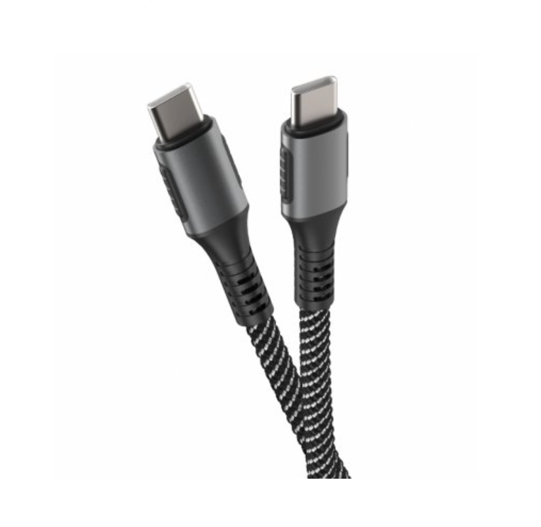 Кабель usb type-c - usb type-c mObility 1 м черный