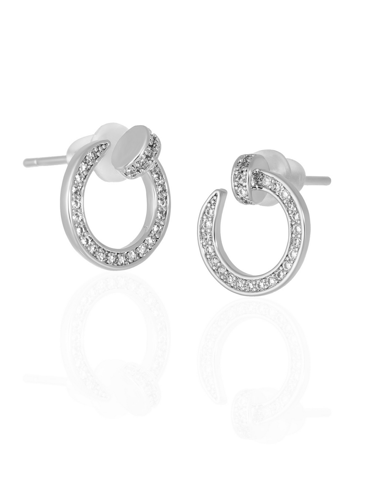 

Серьги из бижутерного сплава LIGHT NIGHT 223170977, фианит, 223170977